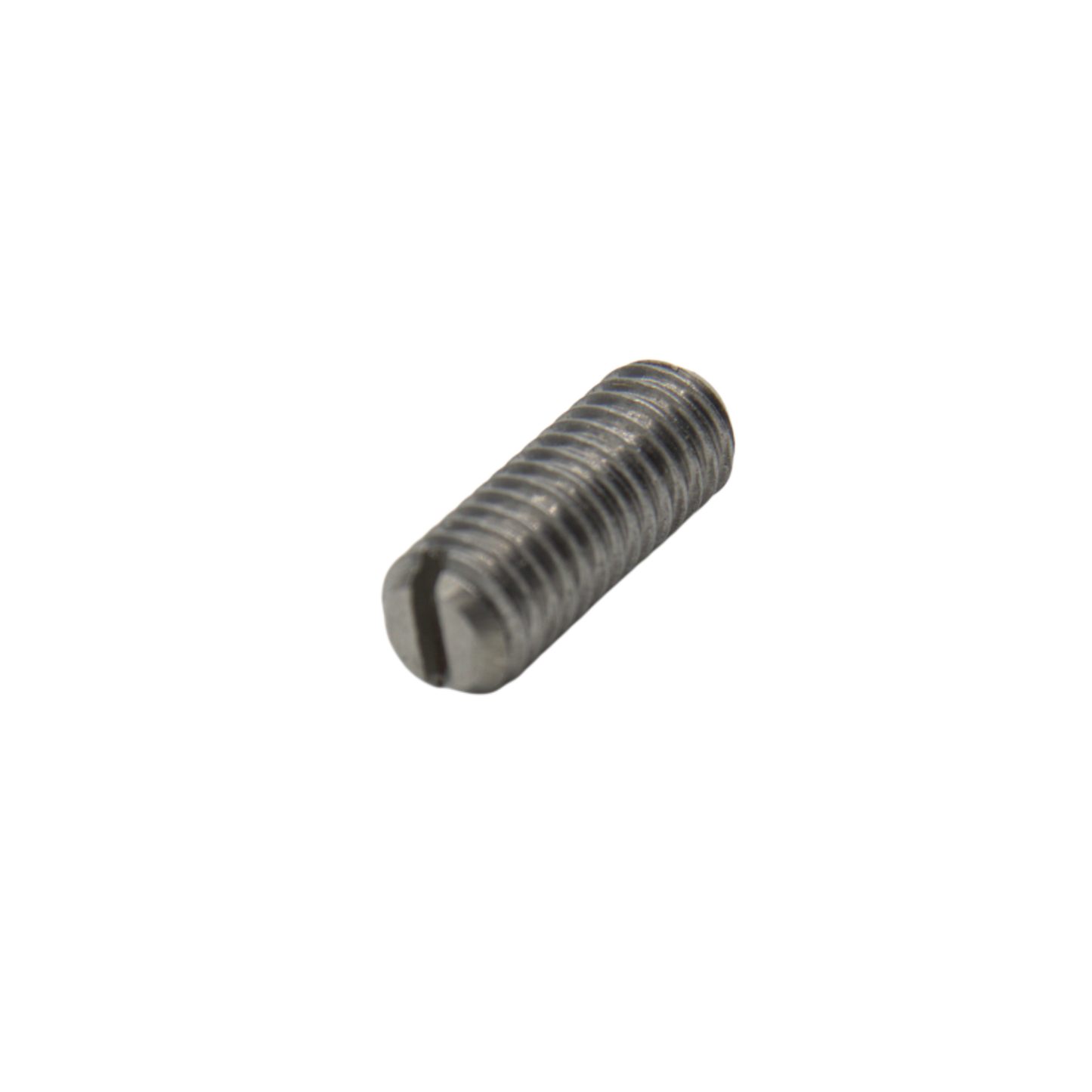 M1.2-.25X6 Slot Set Screw W/ Flat – High-quality metric fastener for industrial and commercial use.