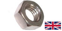 1/2-12 Bsw Hex Nut – High-quality metric fastener for industrial and commercial use.