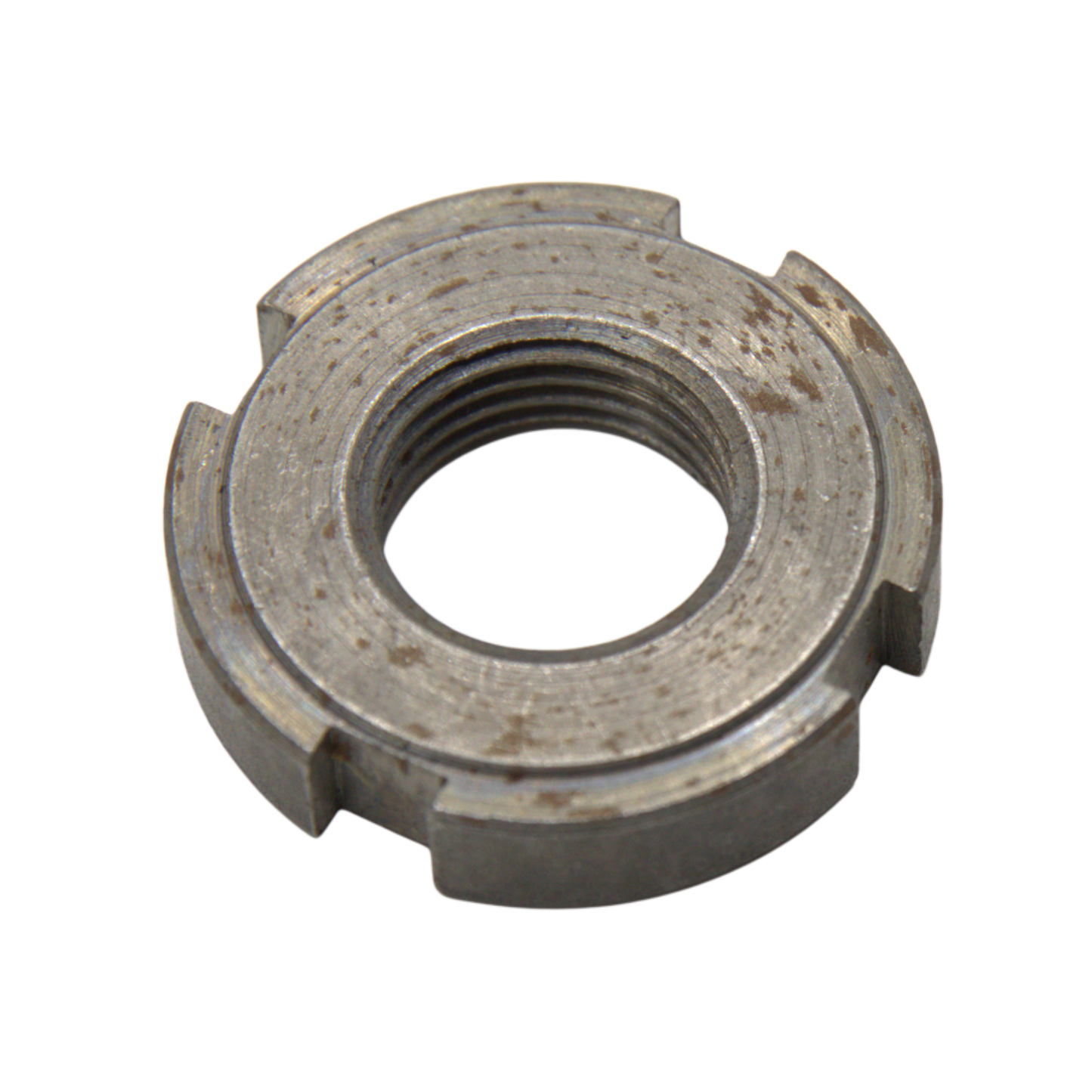 M20-1.5 Slotted Round Nut – High-quality metric fastener for industrial and commercial use.