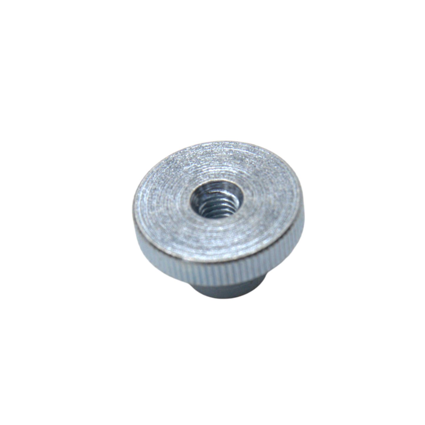 M3-0.5 Knurled Nut High zinc plated – High-quality metric fastener for industrial and commercial use.