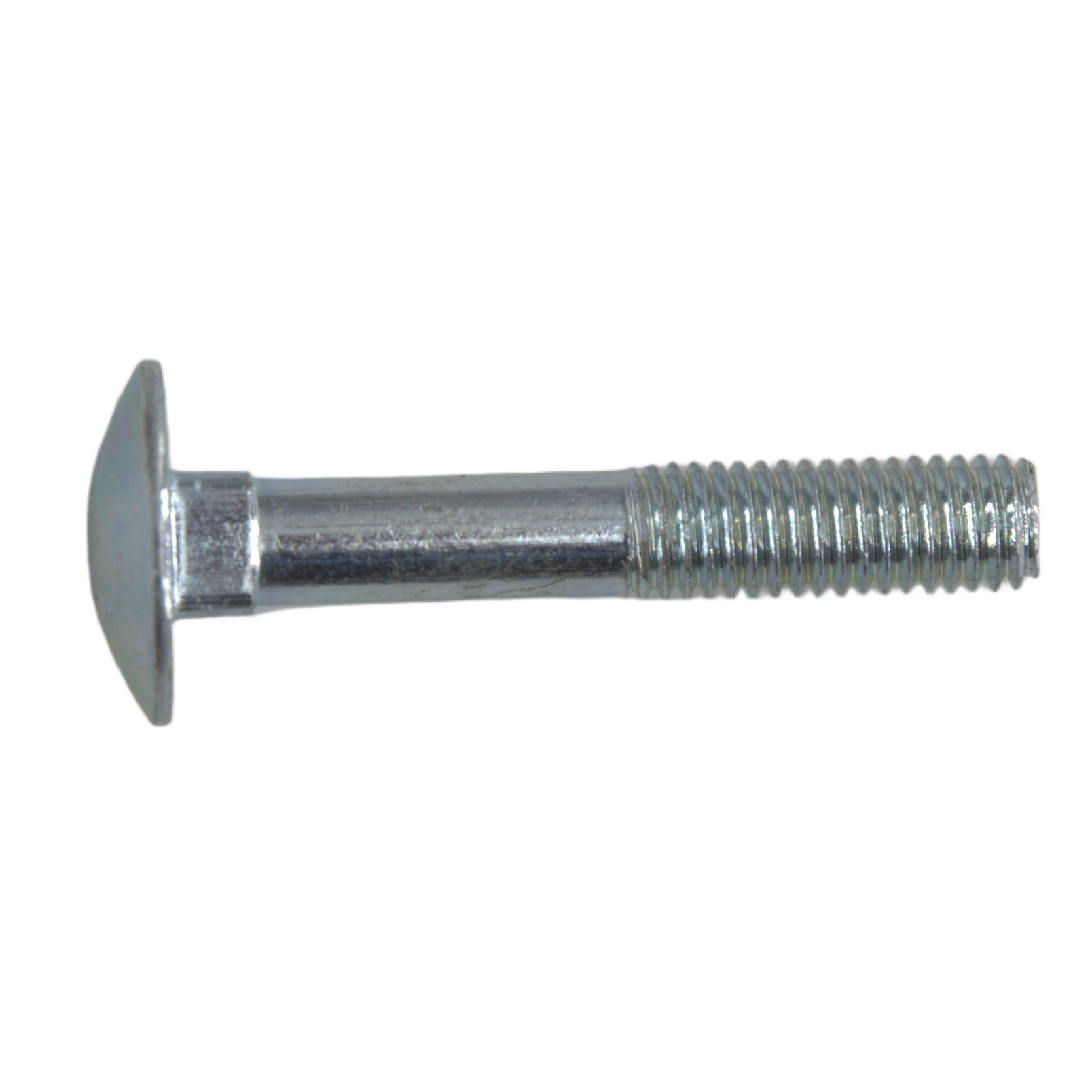 M8-1.25X50 Carriage Bolt Pln