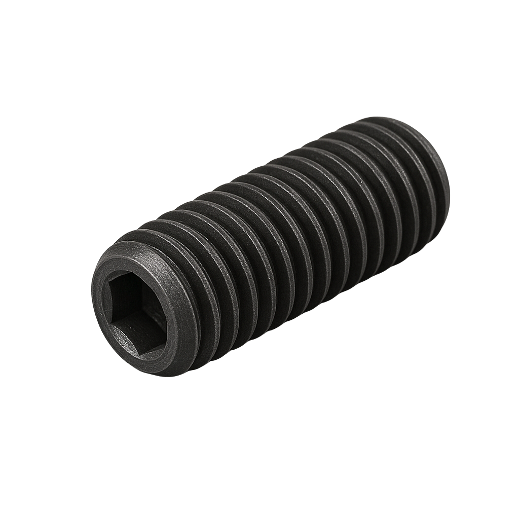M10-1.5X8 Soc Set Cup Pt black oxide finish. – High-quality metric fastener for industrial and commercial use.