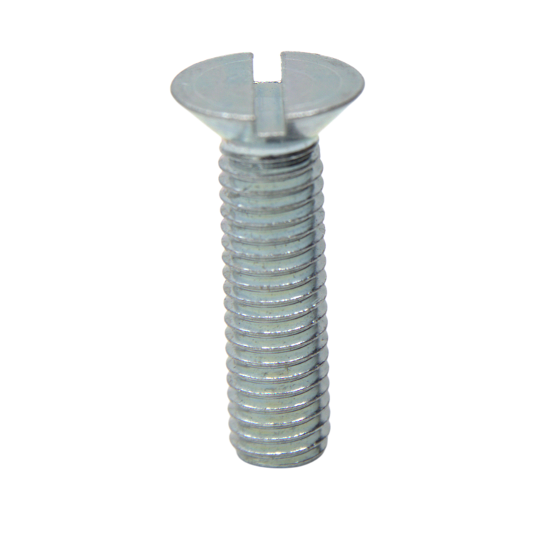 Slotted Flat Head Machine Screw