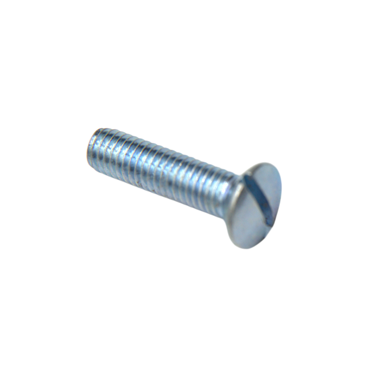 Slotted Oval Head Machine Screw